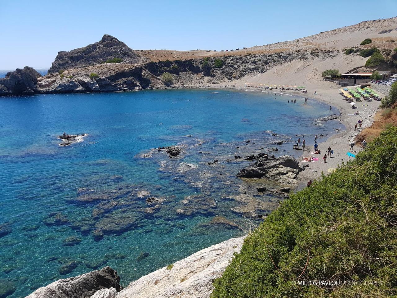Kavos Melissa Studios Agios Pavlos  Luaran gambar